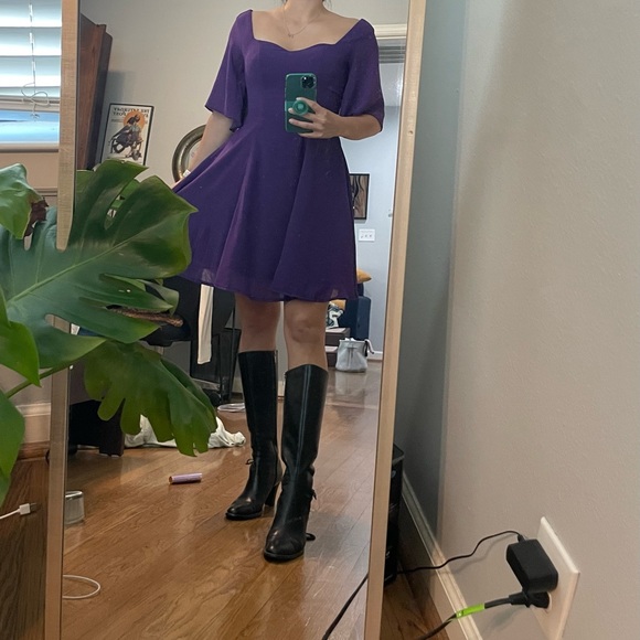 Vintage Purple A-line Fairy Dress - Picture 1 of 5